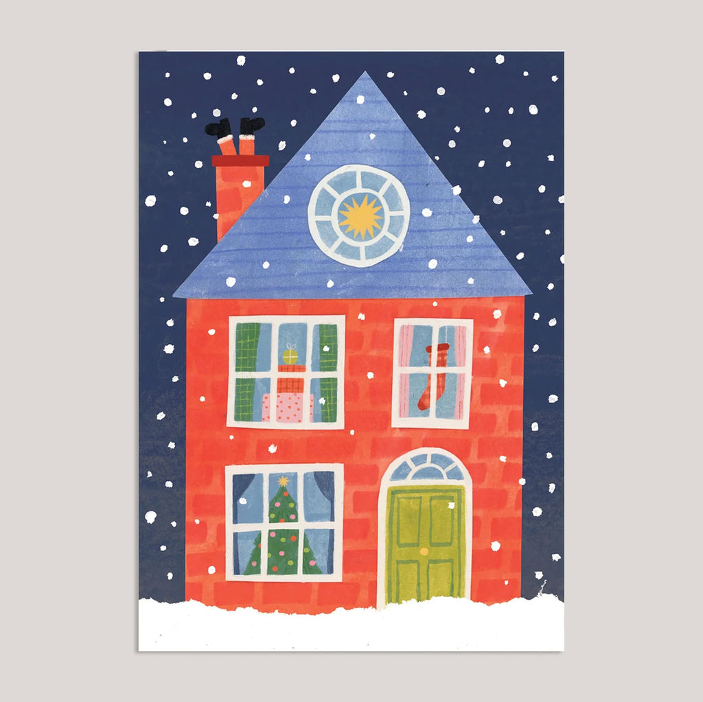 Holsen Studio | Festive House Card