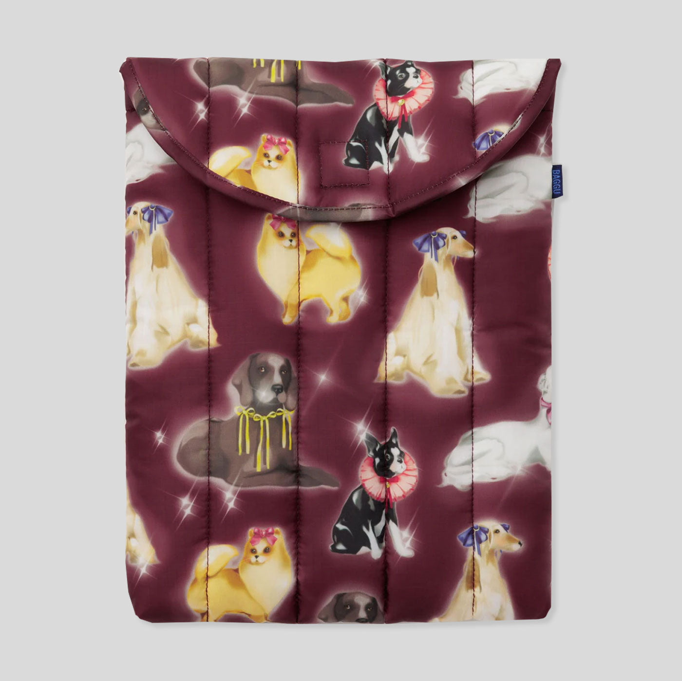 Baggu Puffy Laptop Sleeve 13"/14" | Fancy Dogs