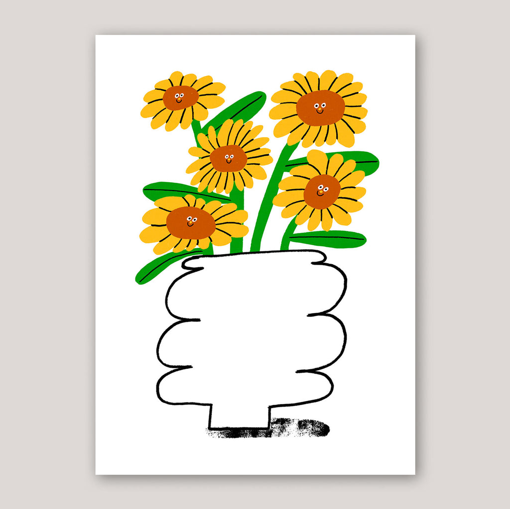 Florence Poppy Dennis  | Sunflowers A3 Print