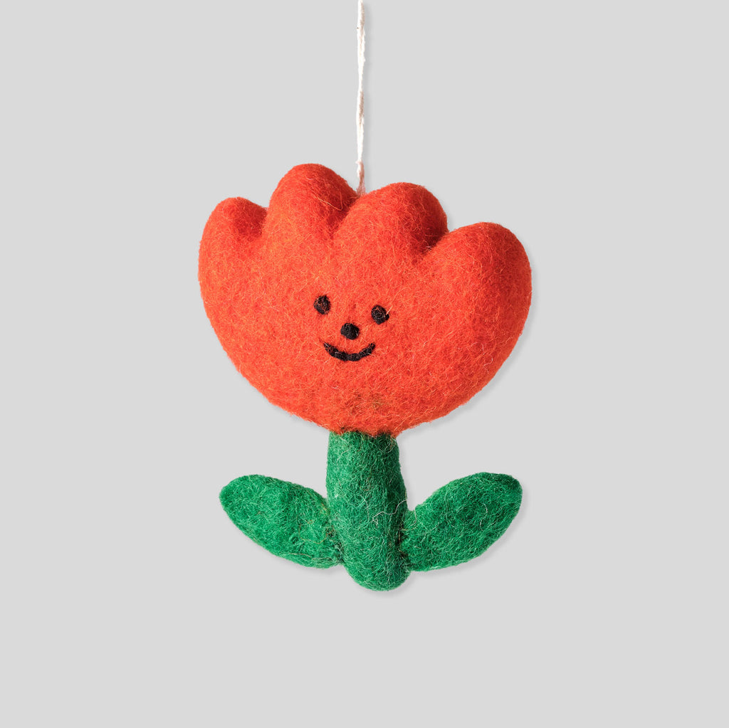 Holly St Clair for Wrap | 'Flower' Felt Decoration