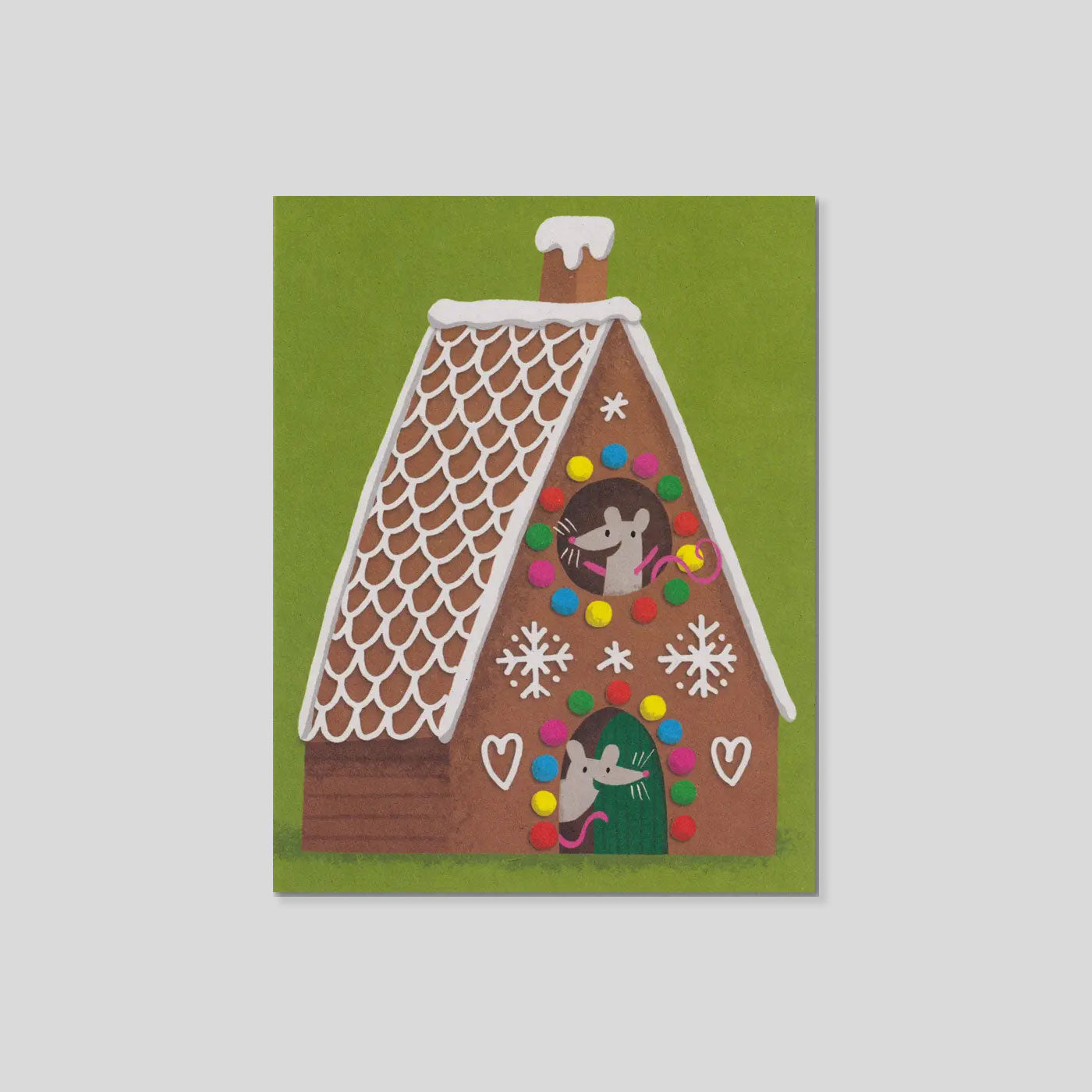 Lisa Jones Studio  | Gingerbread House Mini Card