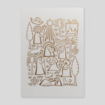 Alexander Girard For Lagom | Gold Nativity Card