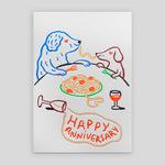 Marie Assénat For Lagom | Dog Spaghetti Happy Anniversary