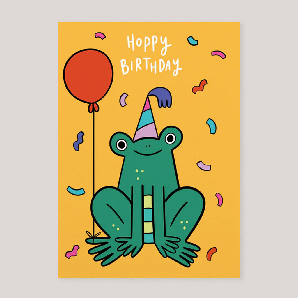 Hattie Clark | ' Happy Birthday Frog' Card