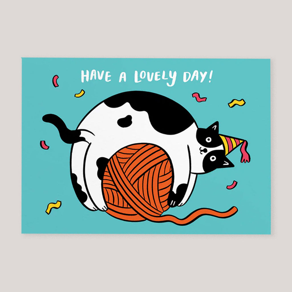 Hattie Clark | ' Have a Lovely Day Cat' Card