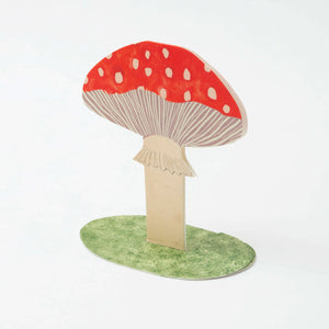 Hadley Paper Goods | Toadstool Stand-Up Card loo