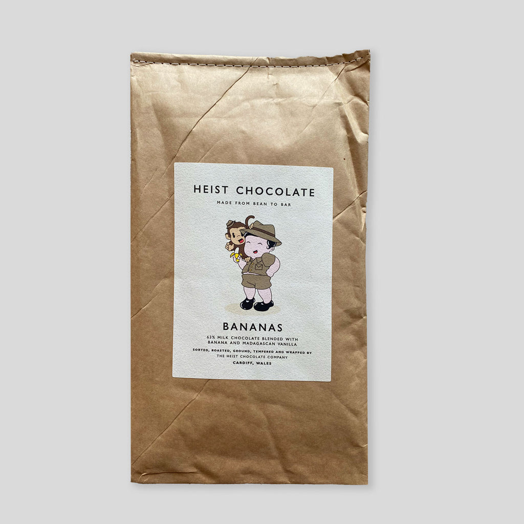 Heist Chocolate | 63% Bananas Bar