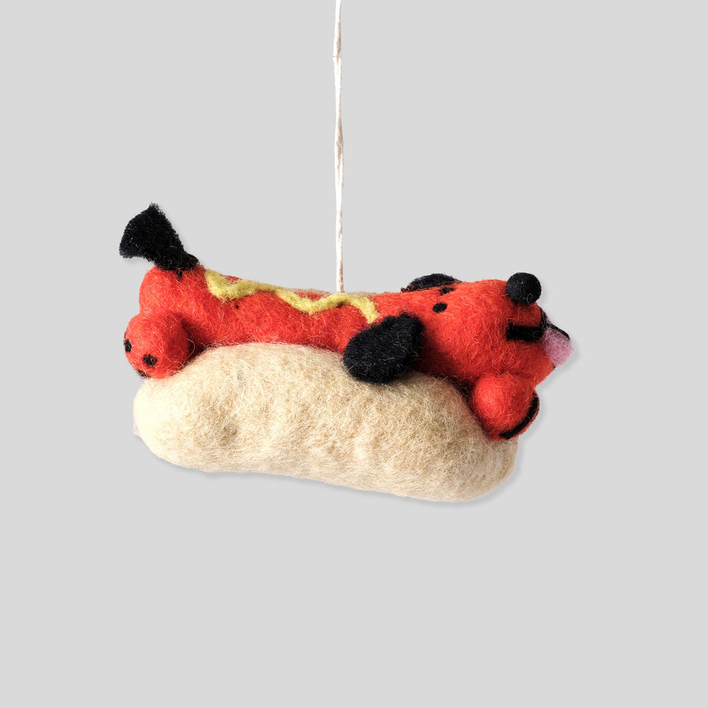 Cari Vander Yacht For Wrap | Frank, Hotdog Dog Felt Decoration