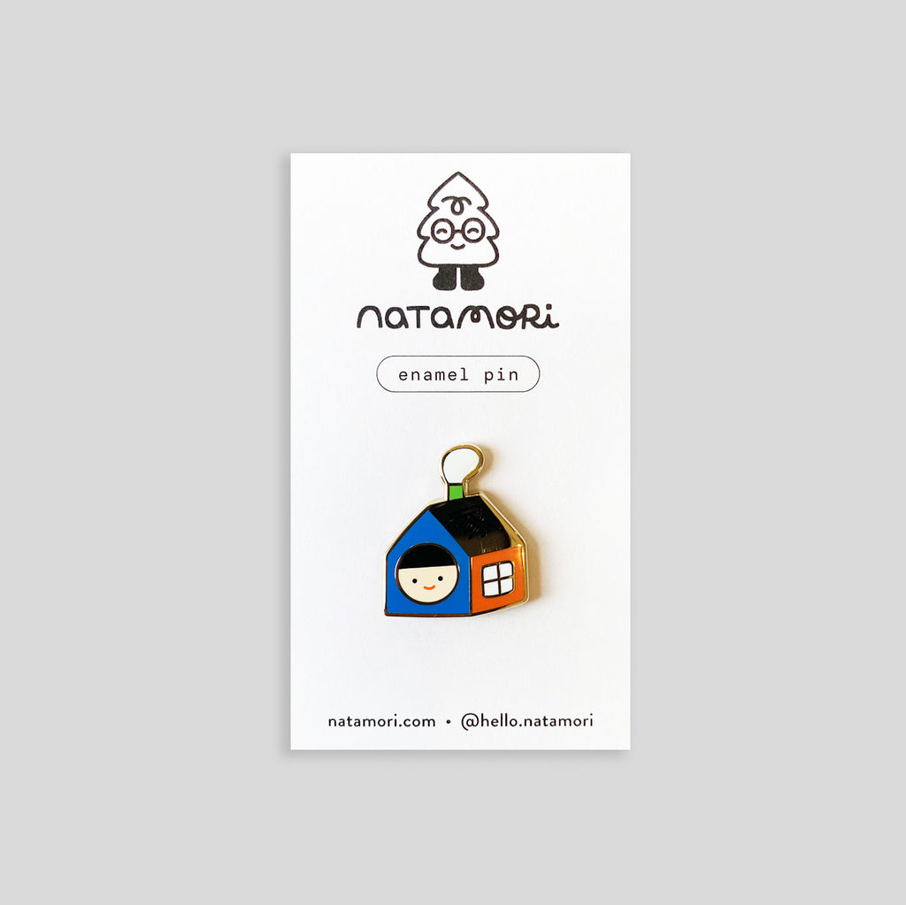 Natamori | Pin Badge - Home