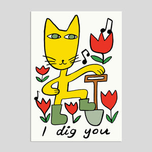 Molly Fairhurst For Wrap |I Dig You Greeting Card