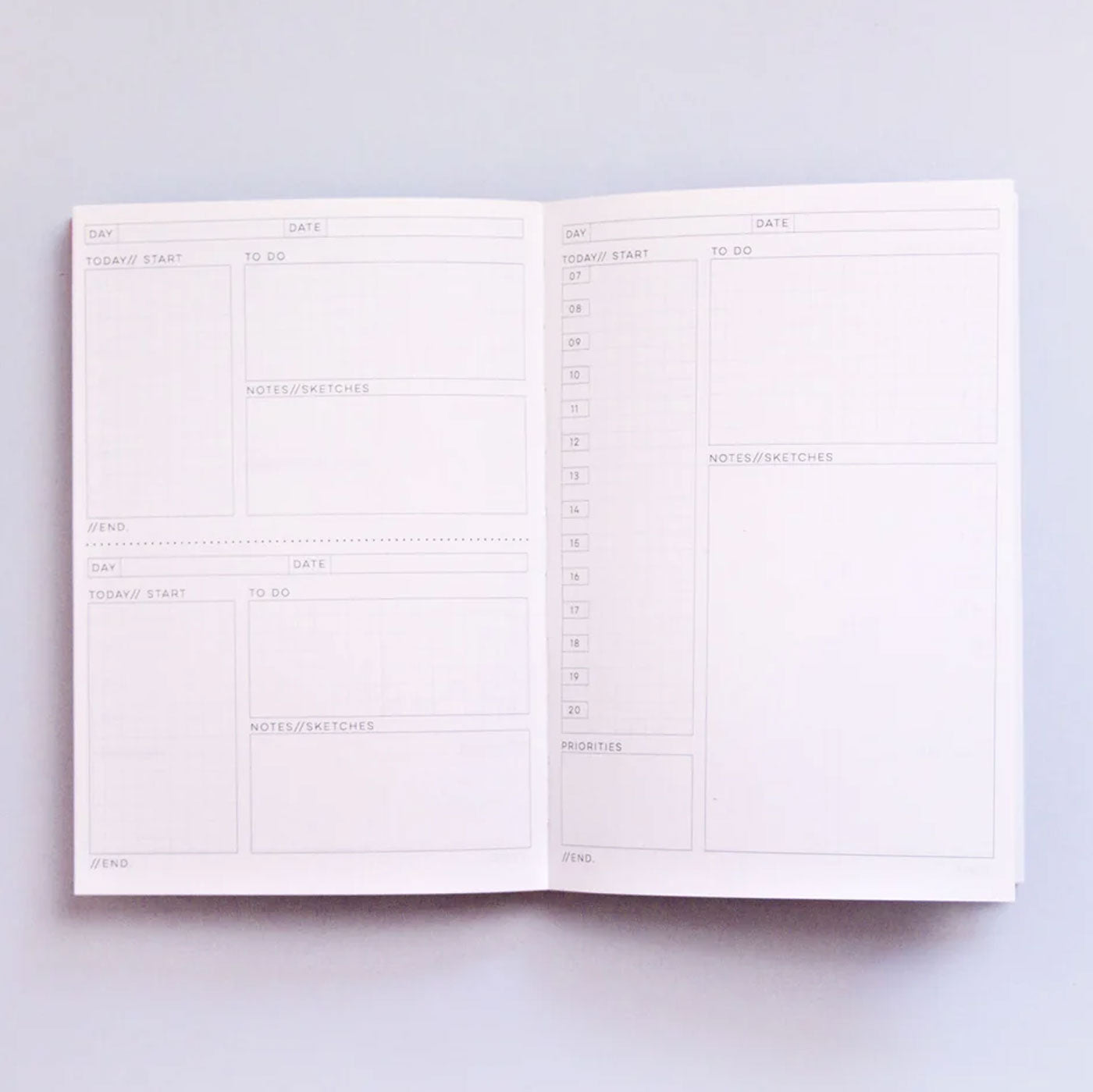 The Completist | Athens Undated Daily Planner Book (A5)