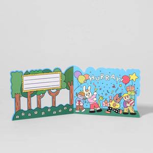 Momoe Narazaki  for Wrap | 'Happy Birthday Forest Surprise' Card