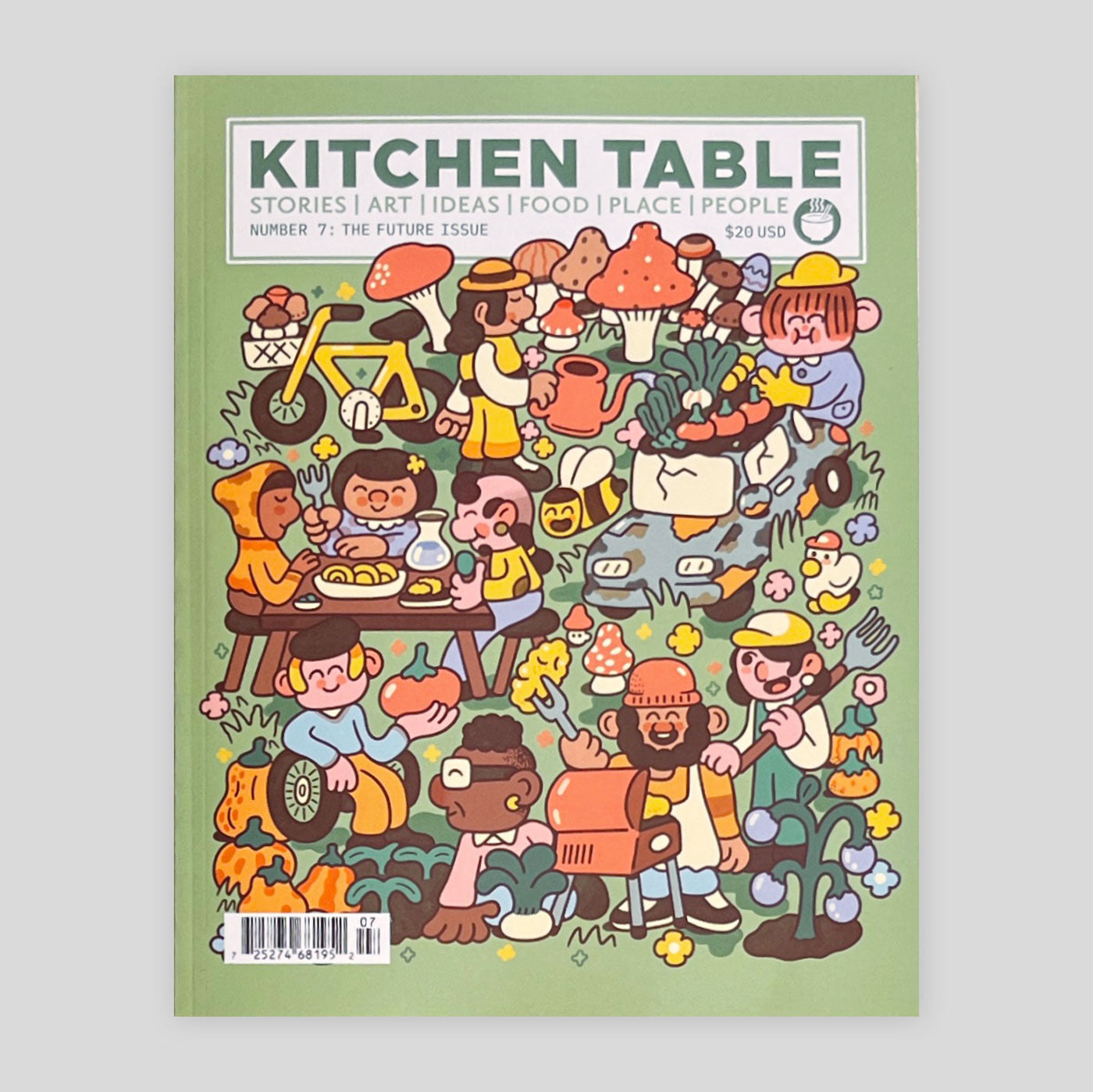 Table Magazine Kitchen Table Magazine #7 | The Future Issue – Colours May Vary