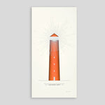 Ploterre | Lighthouse Lights Foiled Print