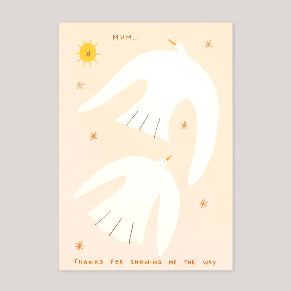 Little Black Cat | Mum, Thanks for Showing me The Way Card
