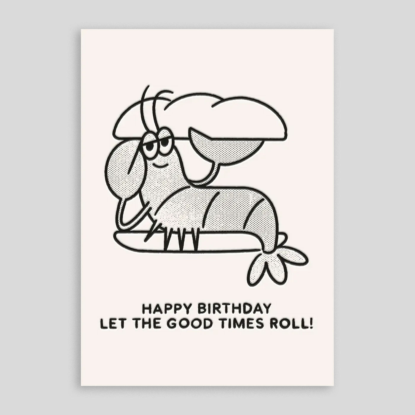 Steve Gavan For Studio Boketto | Lobster Roll Birthday Card