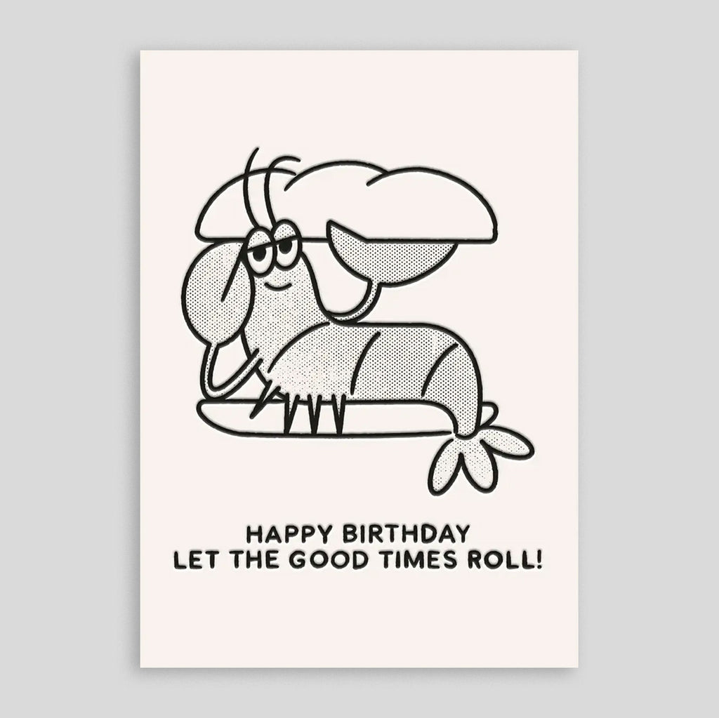 Steve Gavan For Studio Boketto | Lobster Roll Birthday Card