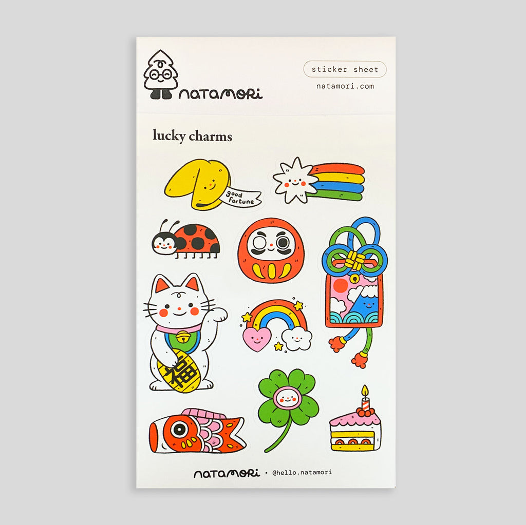 Natamori | Sticker Sheet - Lucky Charms