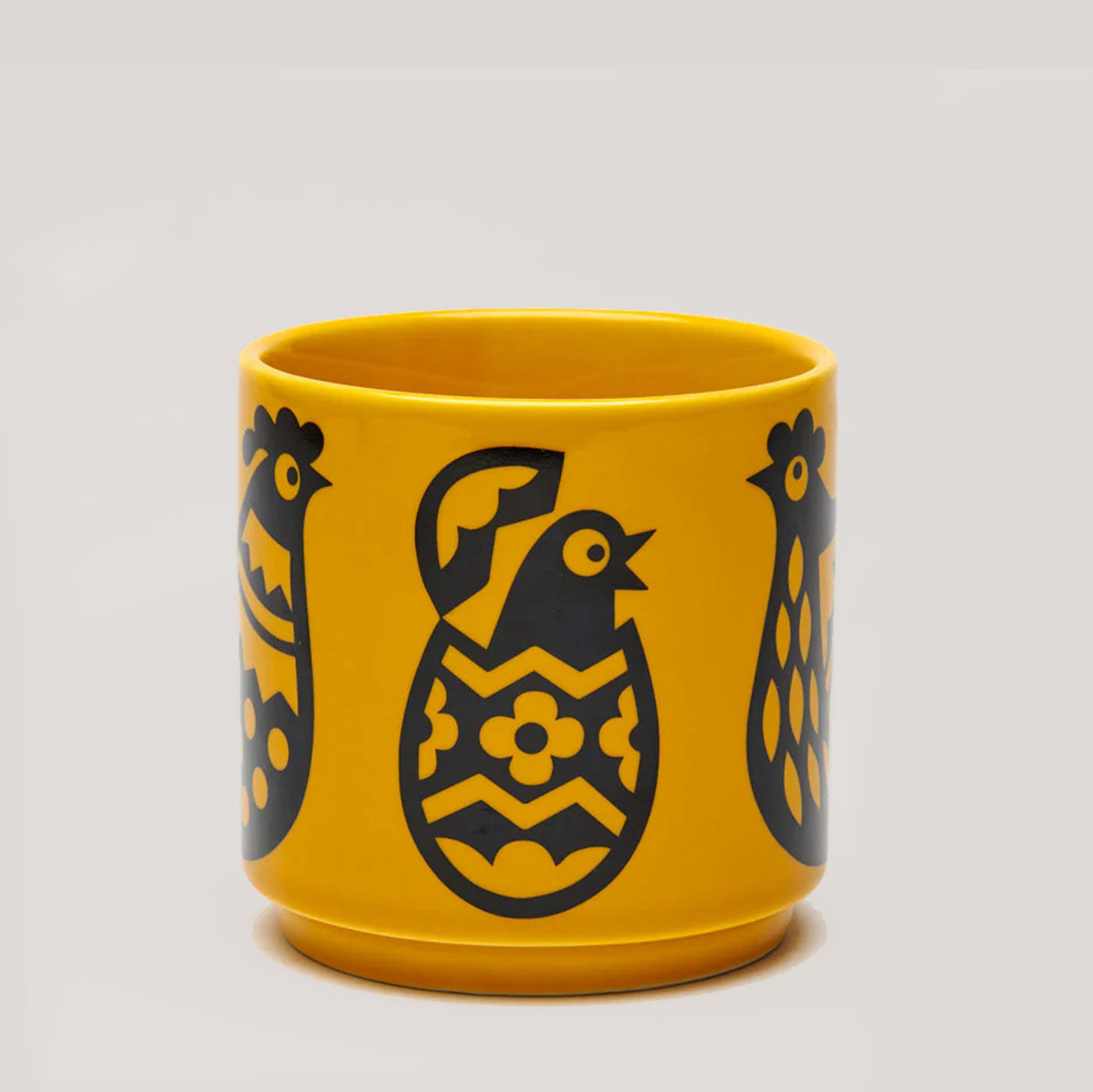 Hornsea x Magpie Mug | Chicken Family Yellow