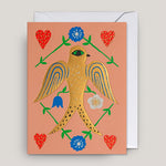 Maja Stein for Lagom | Swallow Illustration Mini Card |. Colours May Vary 