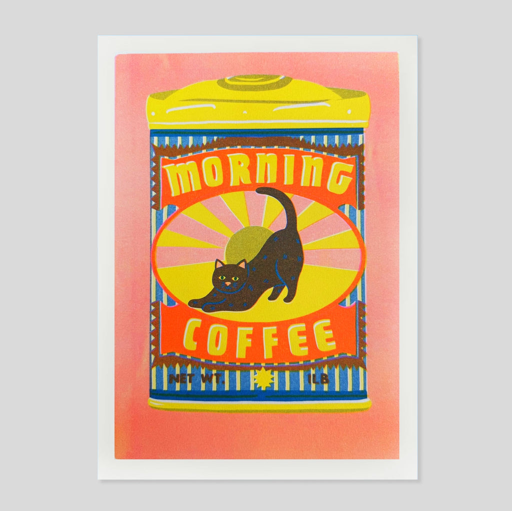 Naomi Wilkinson| Morining Coffee Riso Print - A4
