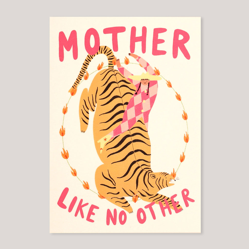 Little Black Cat | Mother Like No Other Greeting Card