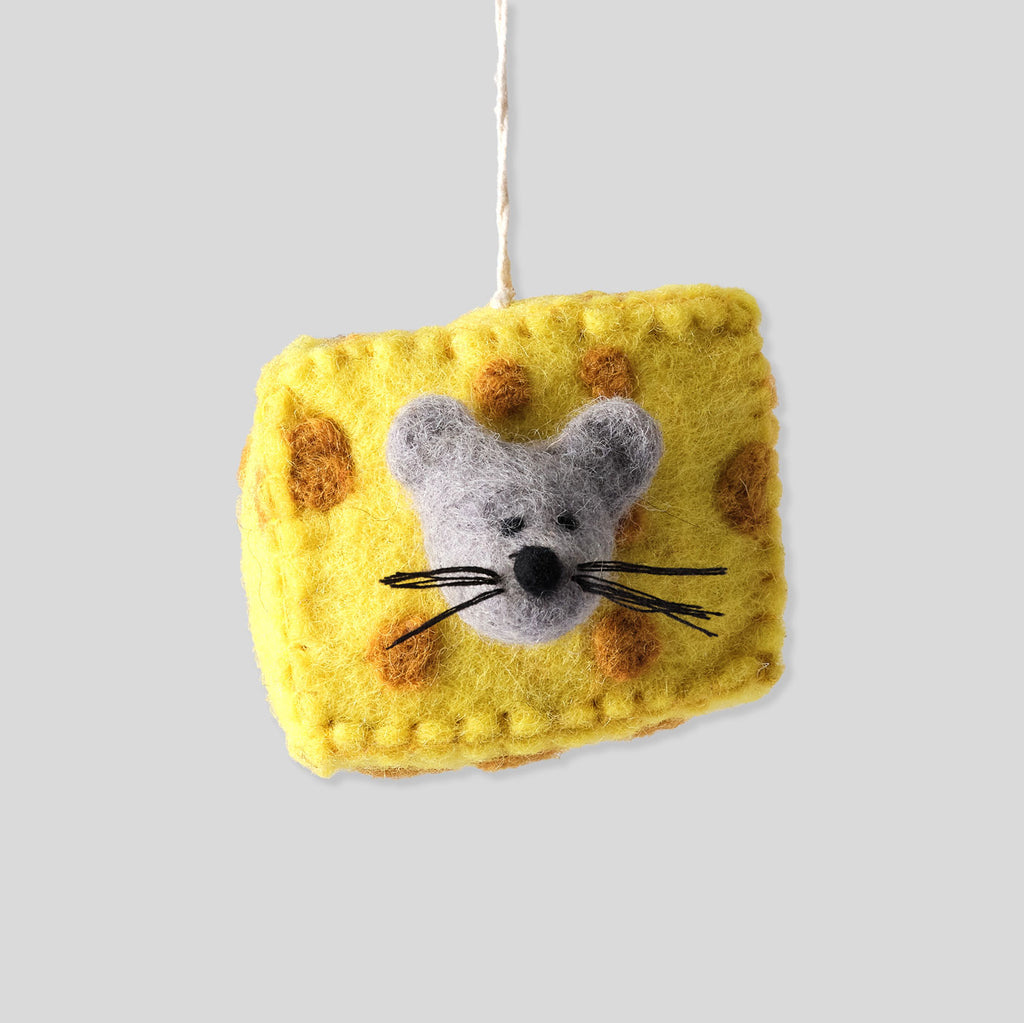 Holly St Clair for Wrap | 'Mouse' Felt Decoration