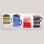 Hadley Paper Goods | Mugs Concertina Card