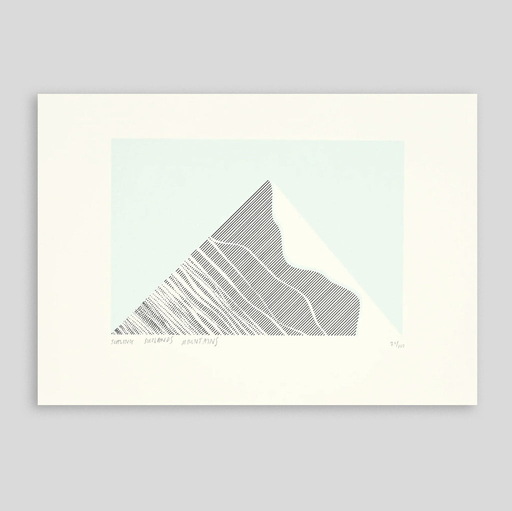 Ploterre | Mountain Screenprint