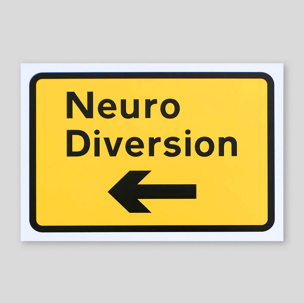 Neuro Diversion Postcard | Paul Wolterink