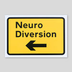 Neuro Diversion Postcard | Paul Wolterink
