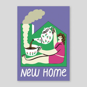 Rozalina Burkova For Wrap | 'New Home Cup of Tea' Card