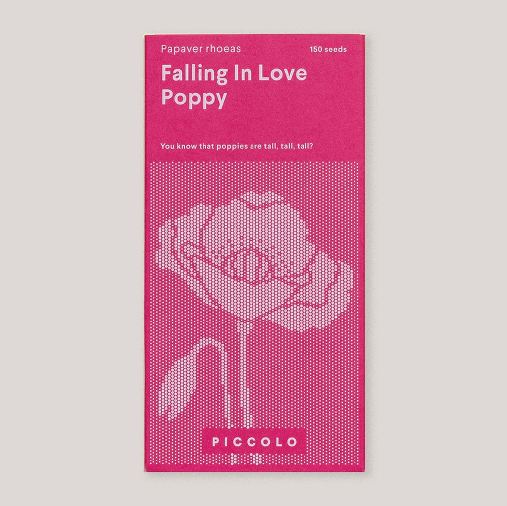 Piccolo Seeds | Poppy 'Falling in Love' | Colours May Vary 