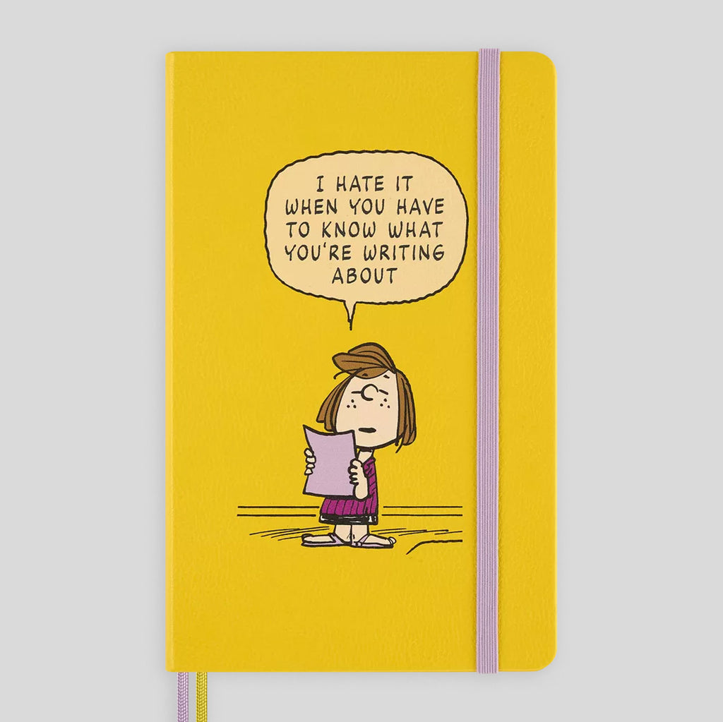 Moleskine | Ltd. Ed Peanuts Large Ruled Hardcover Notebook - Patty