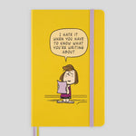 Moleskine | Ltd. Ed Peanuts Large Ruled Hardcover Notebook - Patty
