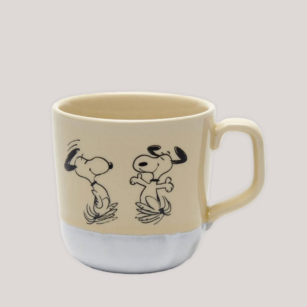Peanuts x Magpie Stoneware Mug | Happy Dance