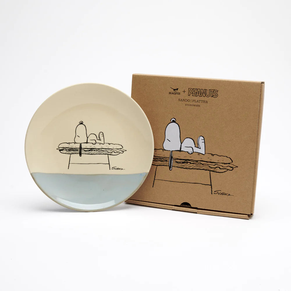 Peanuts x Magpie Stoneware Platter | Sando