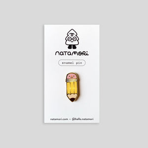 Natamori | Pin Badge - Graphite Pencil