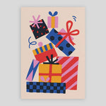 Sue Doeksen For Evermade | Pile Of Presents Card