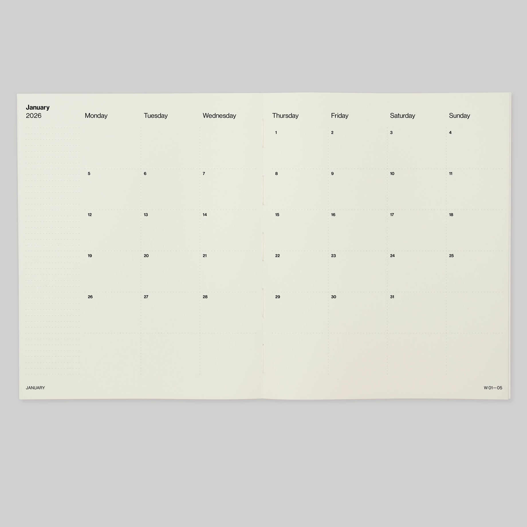 Pith | Pomelo Planner 2026 Black