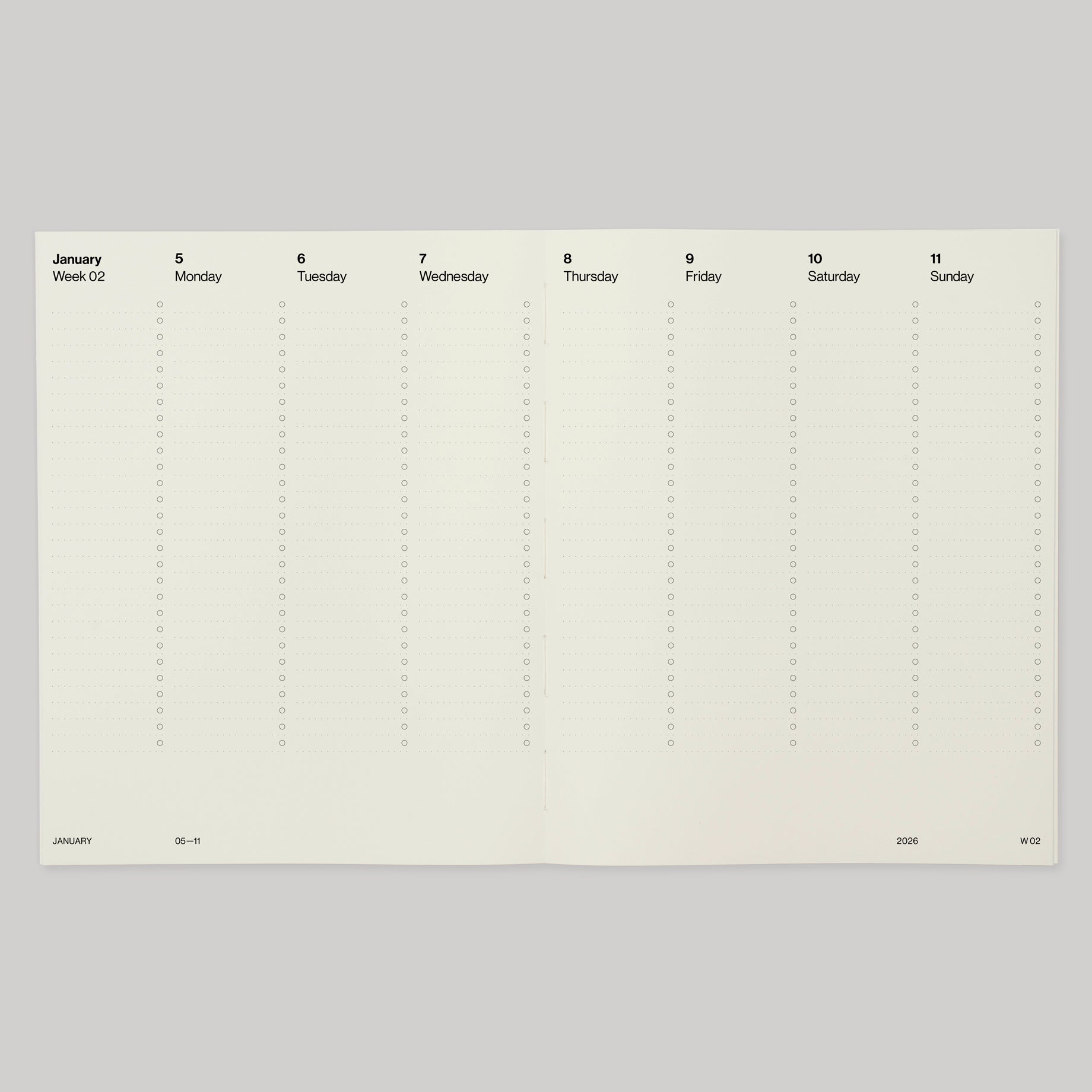 Pith | Pomelo Planner 2026 Black