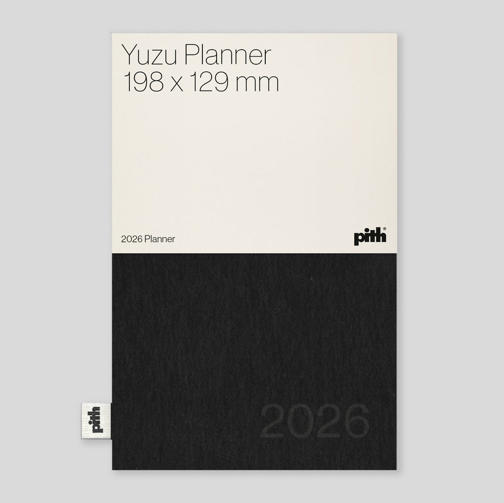 Pith | Yuzu Planner 2026 - Black