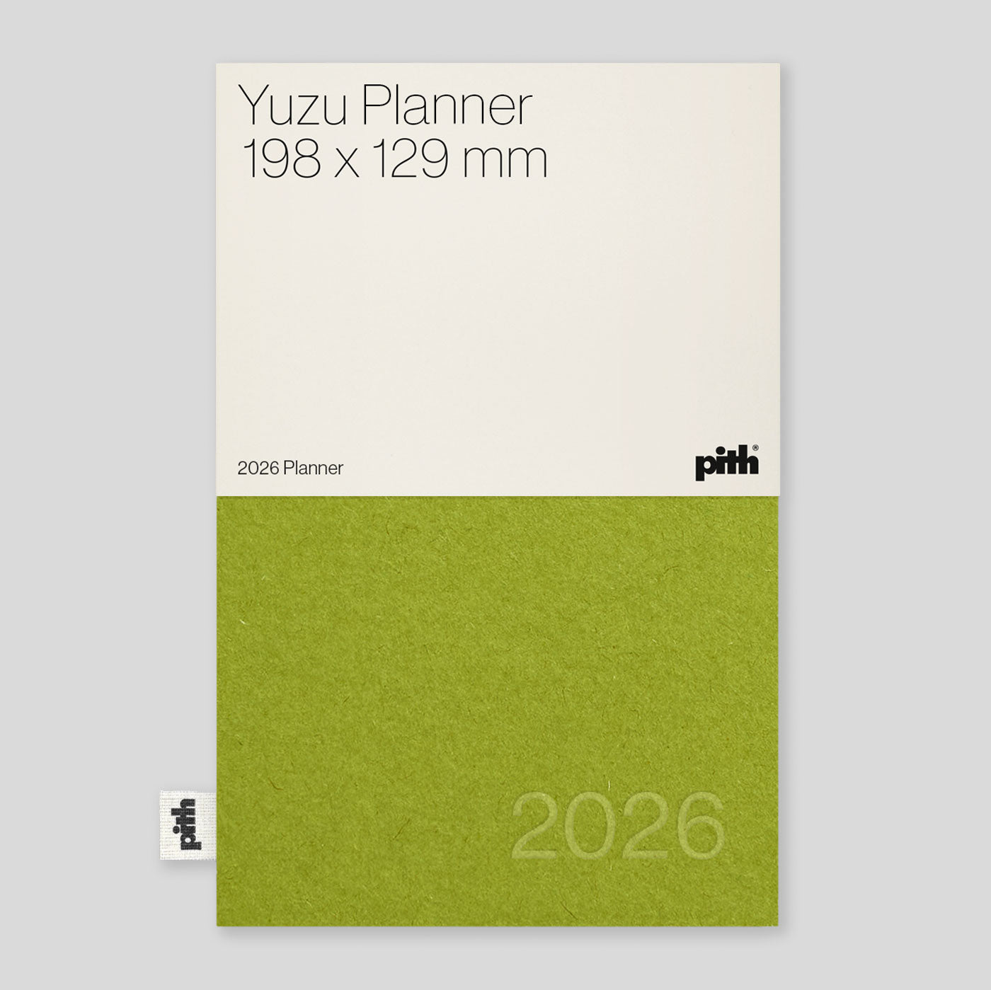Pith | Yuzu Planner 2026 - Chartreuse