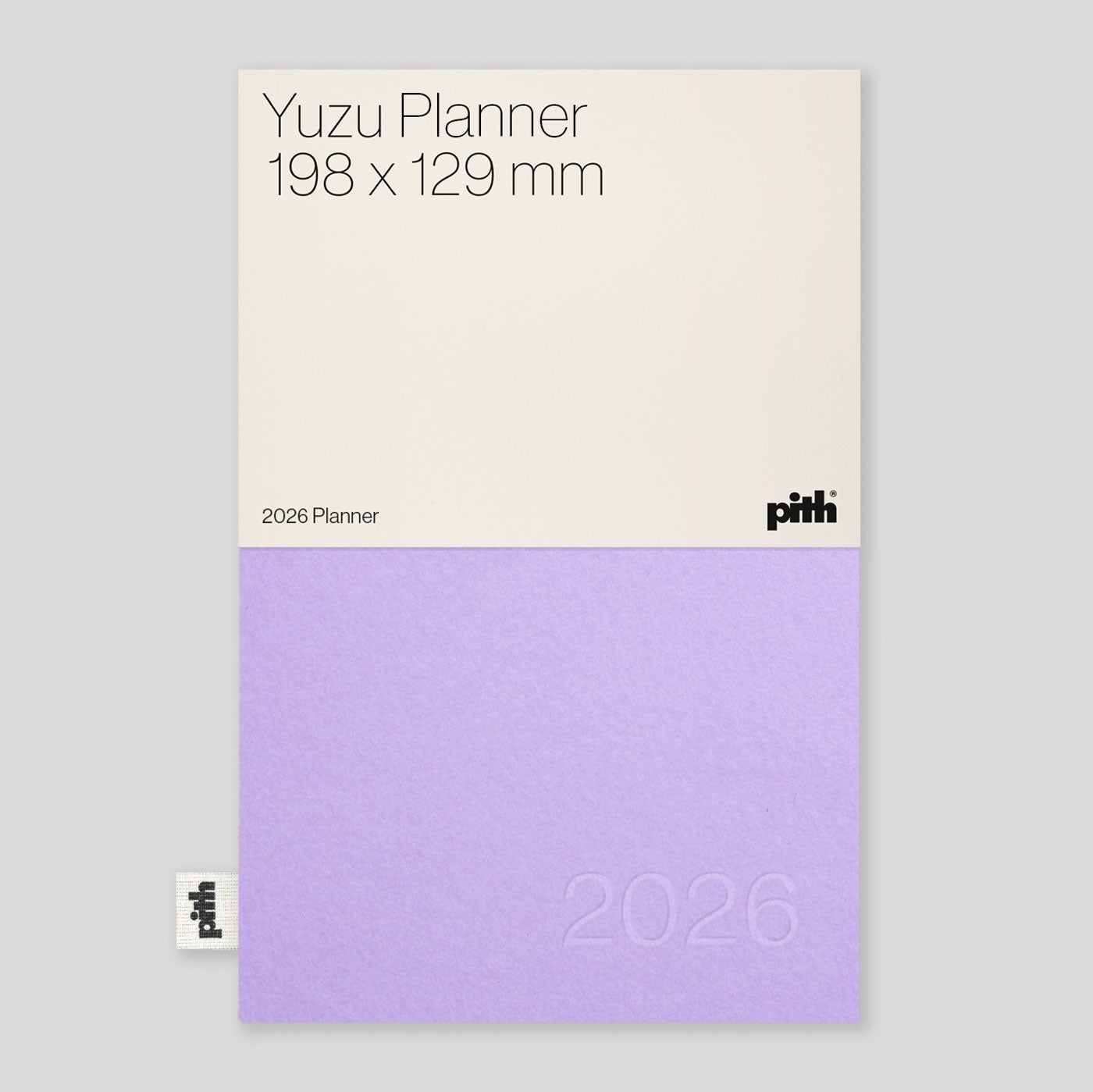 Pith | Yuzu Planner 2026 - Lavender