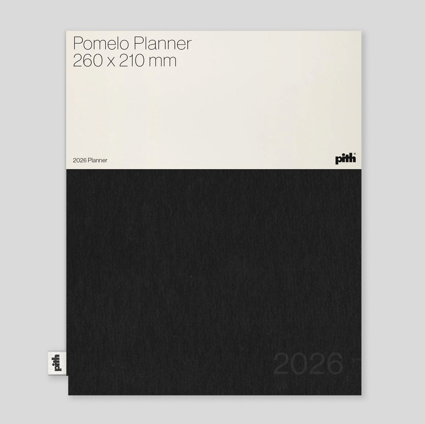 Pith | Pomelo Planner 2026 Black