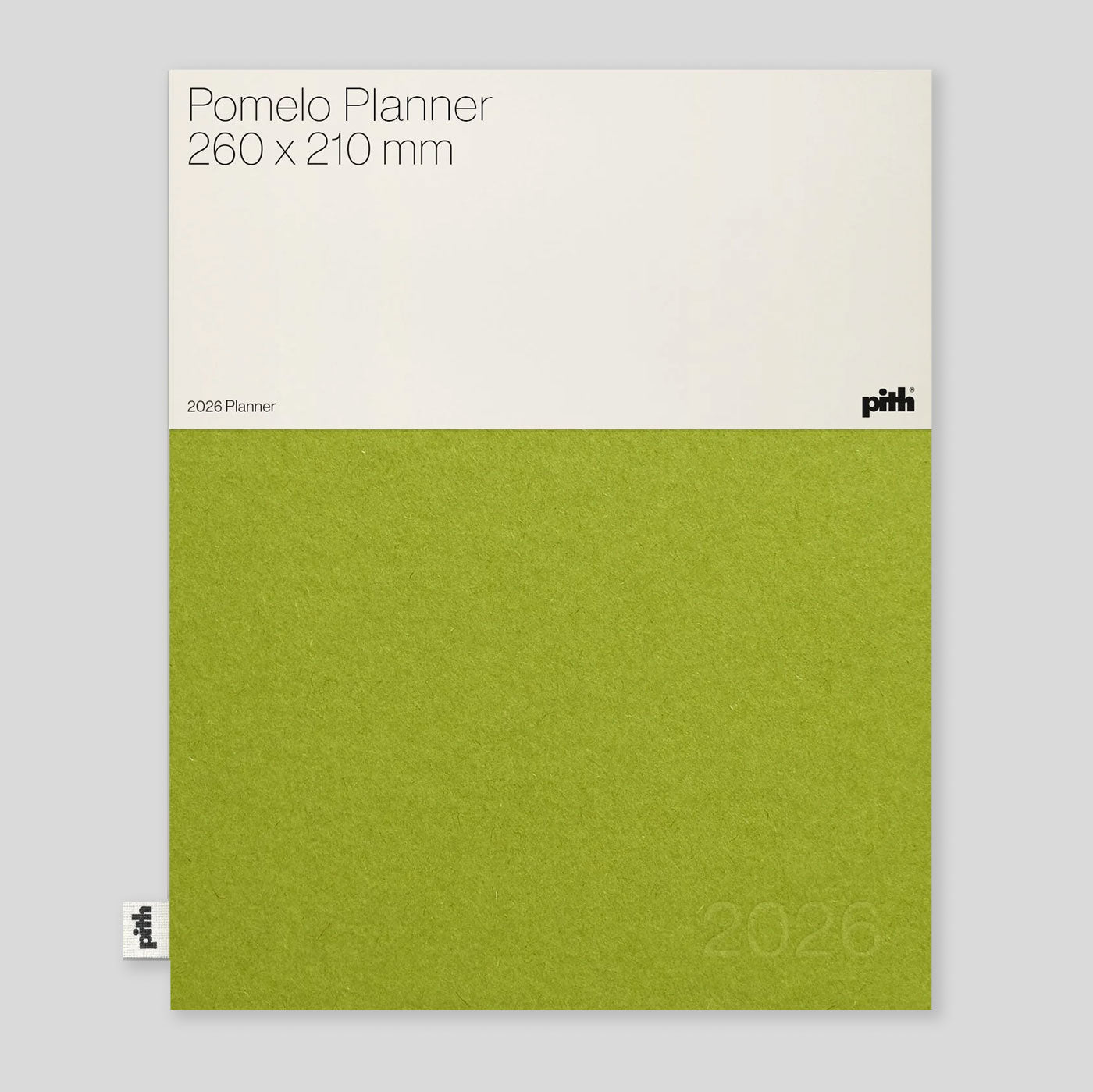Pith | Pomelo Planner 2026 Chartreuse