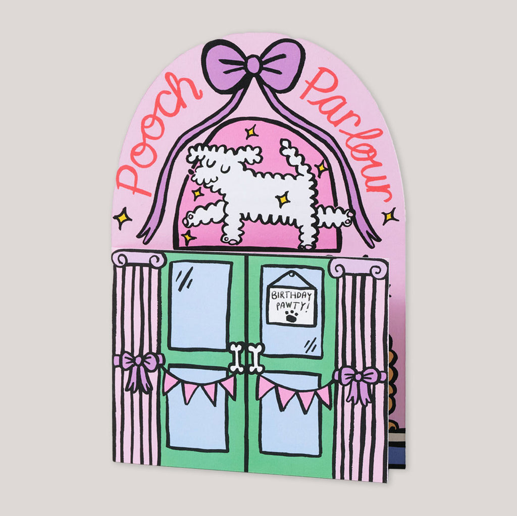 Alice Bowsher | Pooch Parlour Fold Out Card