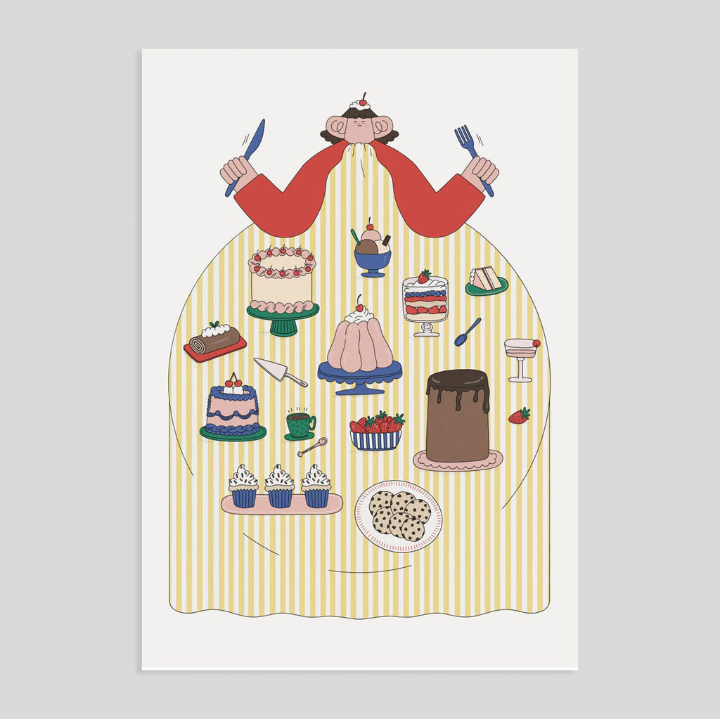 Hollie Fuller  | Pudding A3 Print