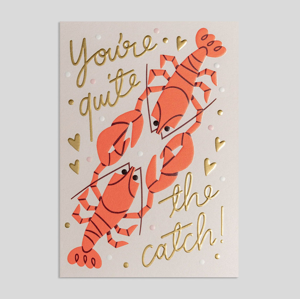 Mei Støyva For Lagom | You Are Quite The Catch Card