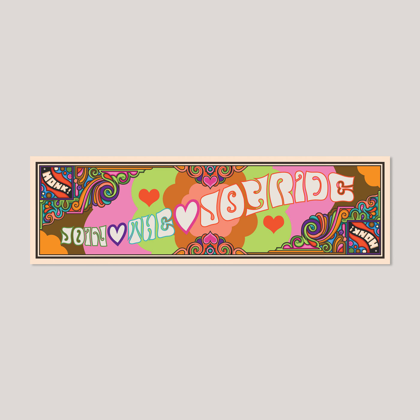 HONK! Bumper Sticker | Rebecca Strickson